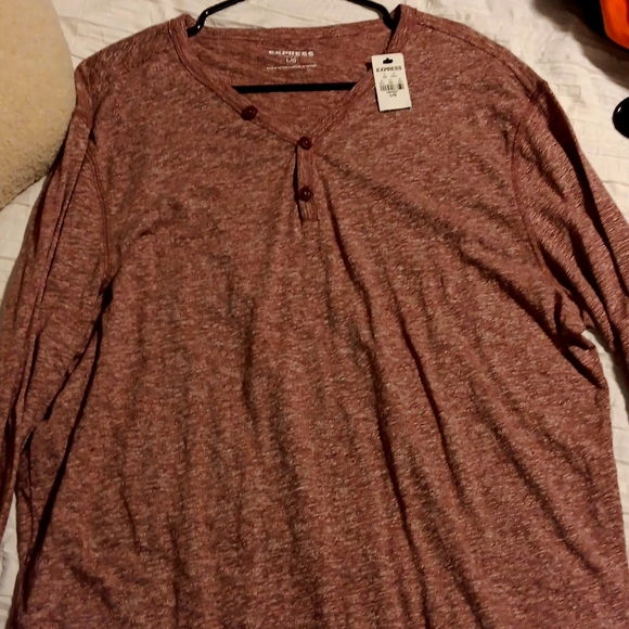 Express Men's Henley - Picture 1 of 2